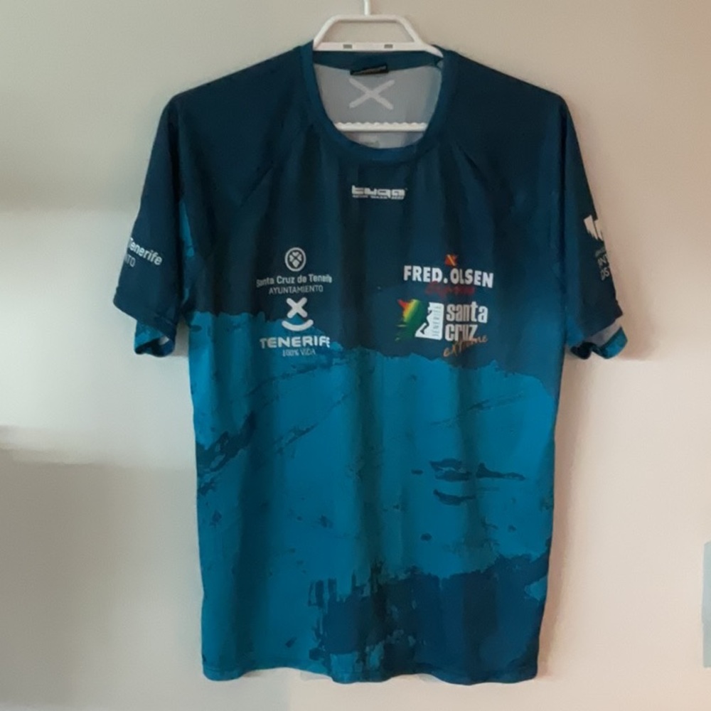Blue Cross-country Running Jersey